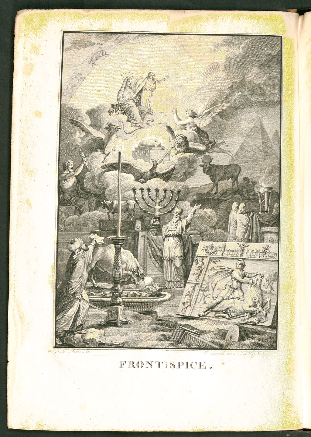 Cover of La franche-maçonnerie rendue à sa veritable origine, ou l'antiquité de la franche-maçonnerie prouvée par l'explication des mysteres anciens et modernens