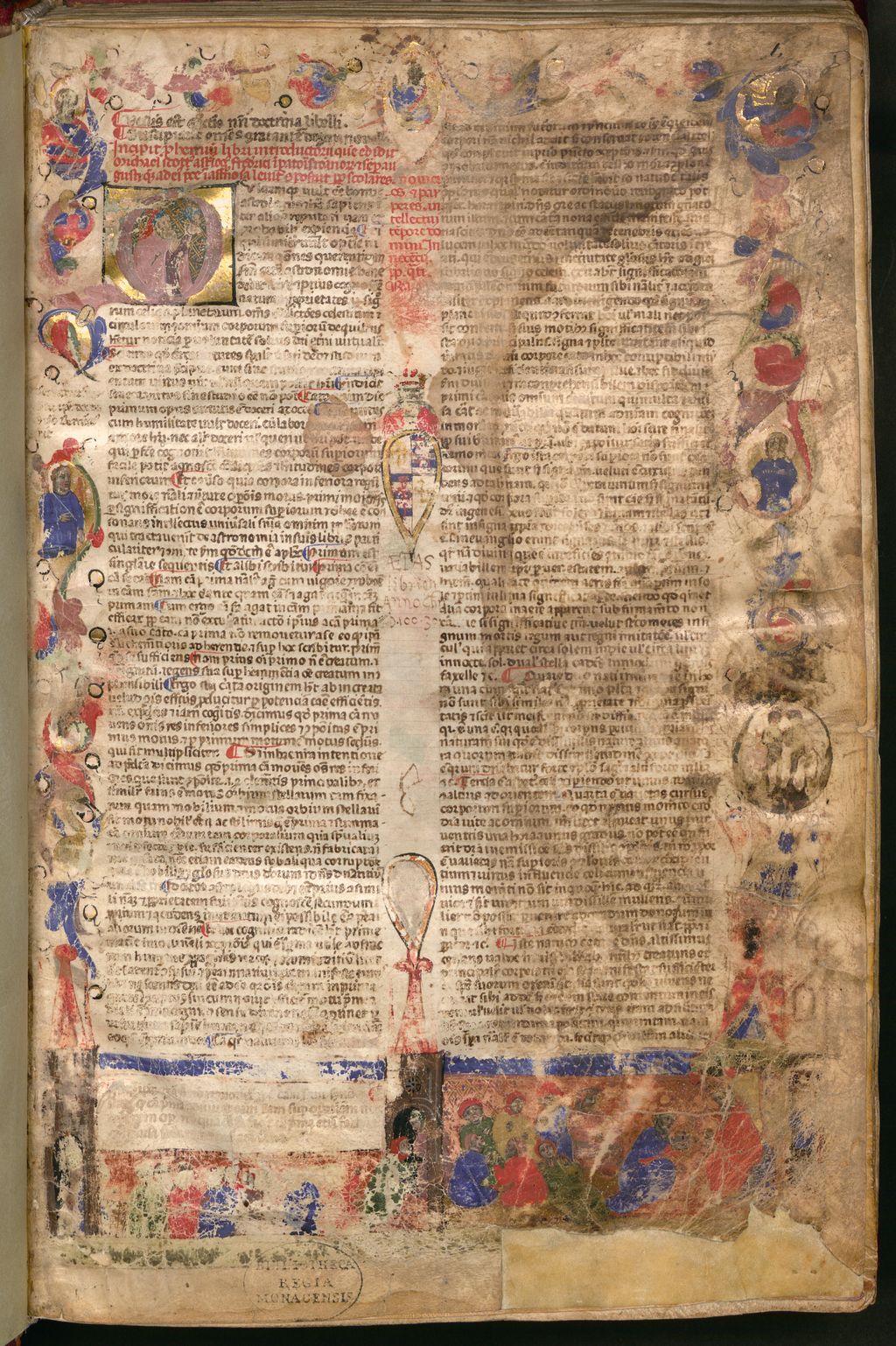 Cover of Michaelis Scoti Astrologia cum figuris (Liber introductorius) - BSB Clm 10268