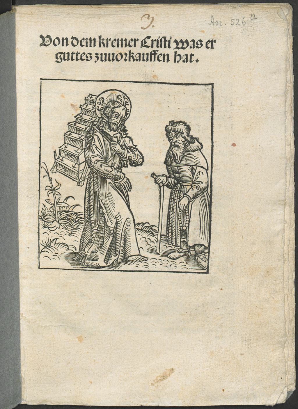 Cover of Von dem kremer Christi was er guttes zuuorkauffen hat