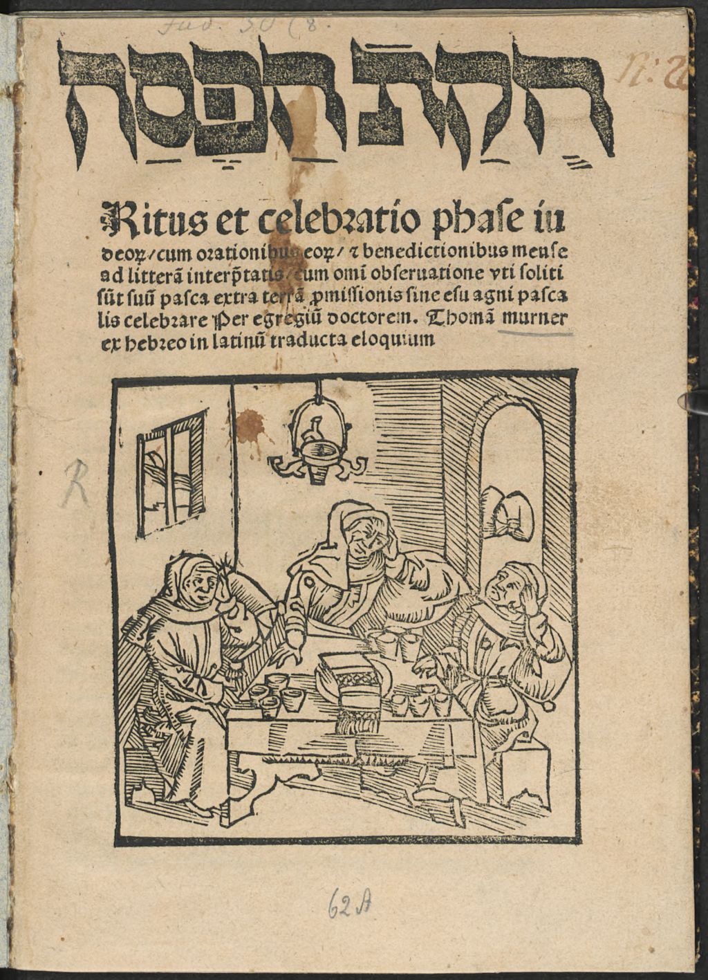 Cover of Ritus et celebratio phase iudeorum