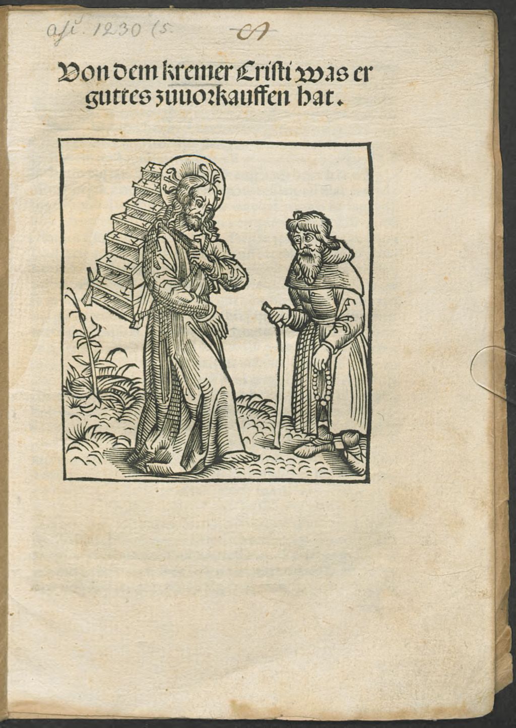 Cover of Von dem kremer Cristi was er guttes zuuorkauffen hat