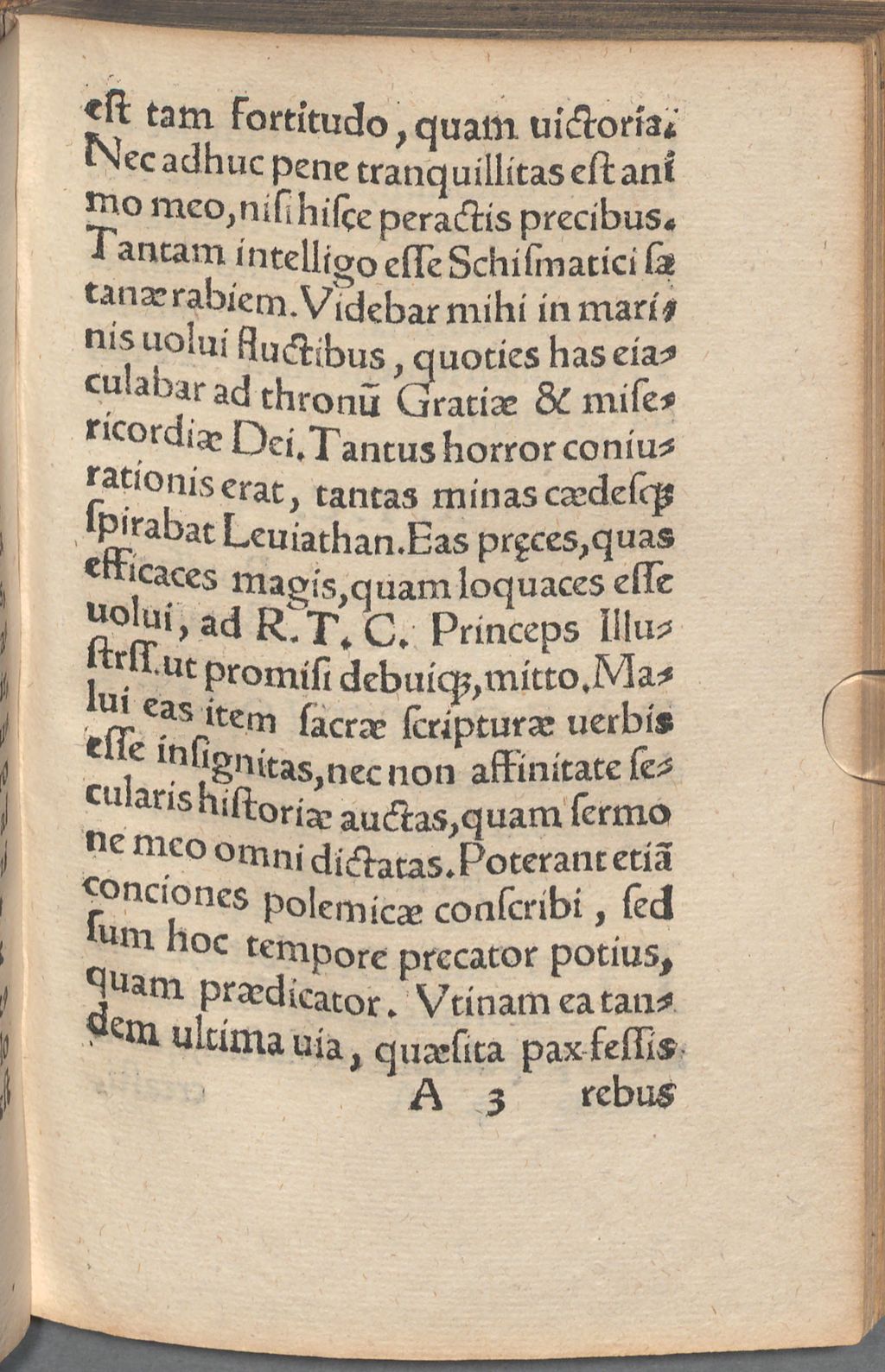 Cover of Precationes Aliqvot Polemicae, duob. Belli annis, uidelicet 1546. et 1547. ad Deum Opt Max. directae