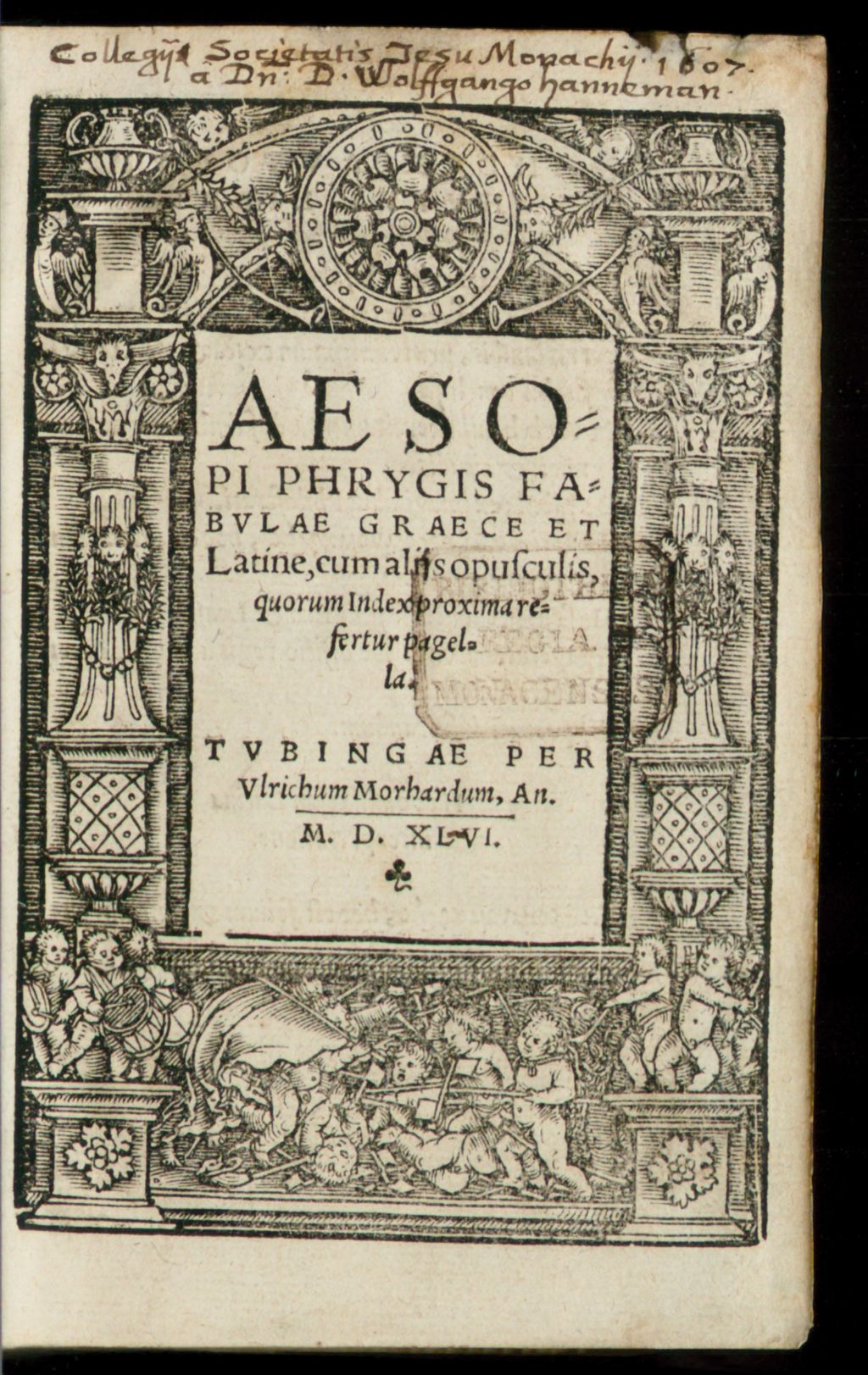 Cover of Aesop Fabulae