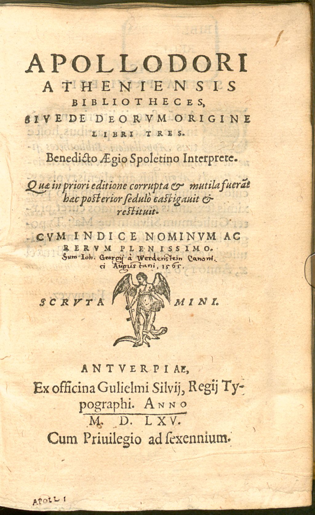 Cover of Bibliotheca