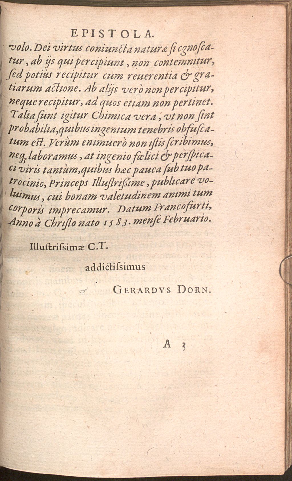 Cover of Trevisanus De chymico miraculo, quod lapidem philosophiae appellant