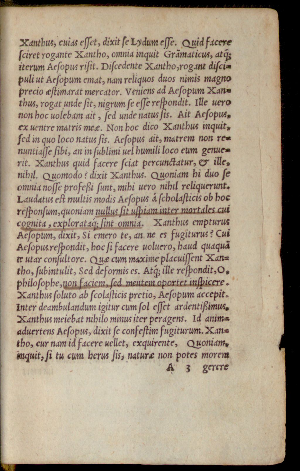 Cover of Fabularum quae hoc libro continentur, interpretes ... sunt hi: Guil. Goudanus