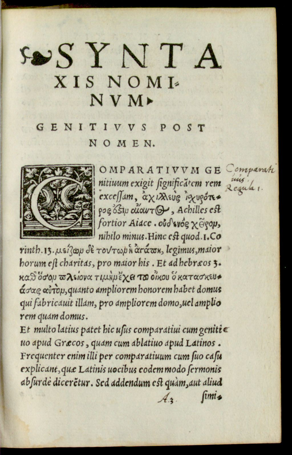 Cover of Syntaxis linguae Graecae