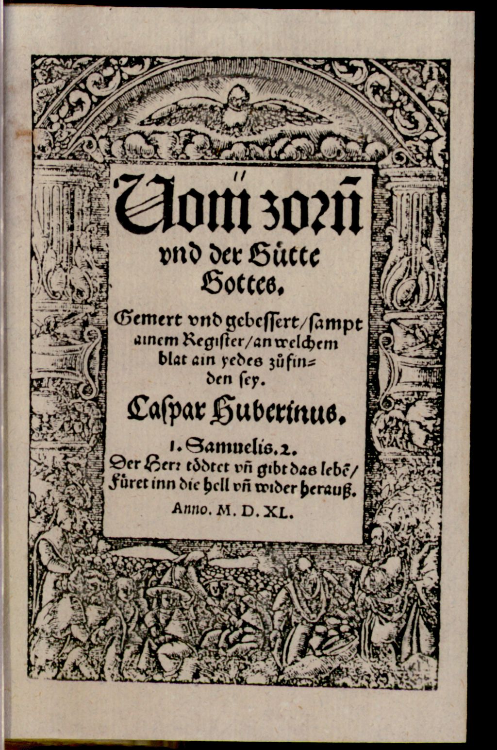 Cover of Vom Zorn und der Güte Gottes