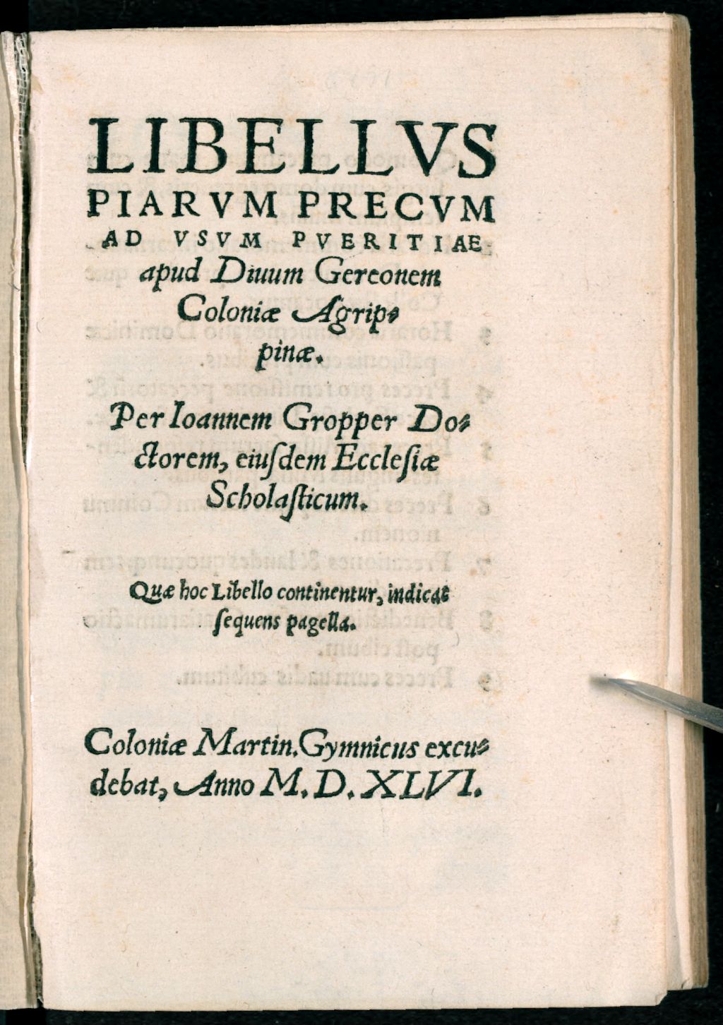 Cover of Libellus Piarum Precum