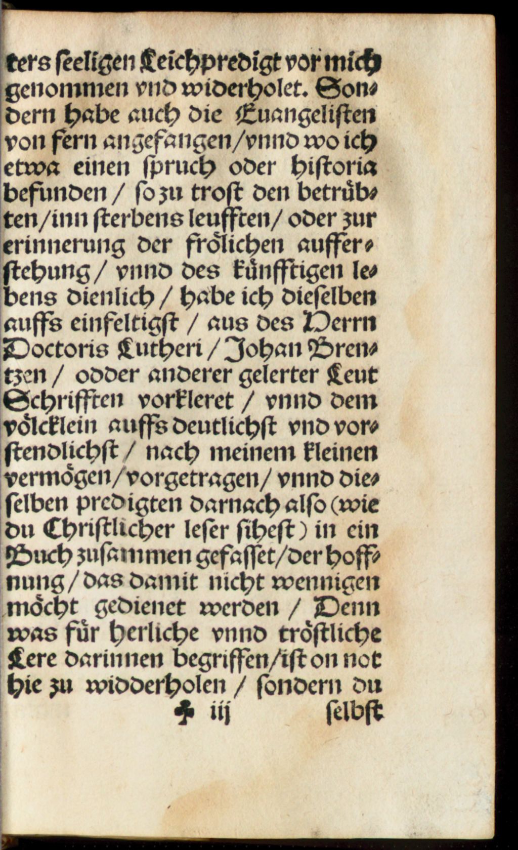 Cover of Acht vnd zwentzig Leichpredigten zum Begrebnis der verstorbenen vnnd sunst in allerley anligen aus dermassen nützlich zugebrauchen aus den heiligen Euangelisten Matthaeo. Marco