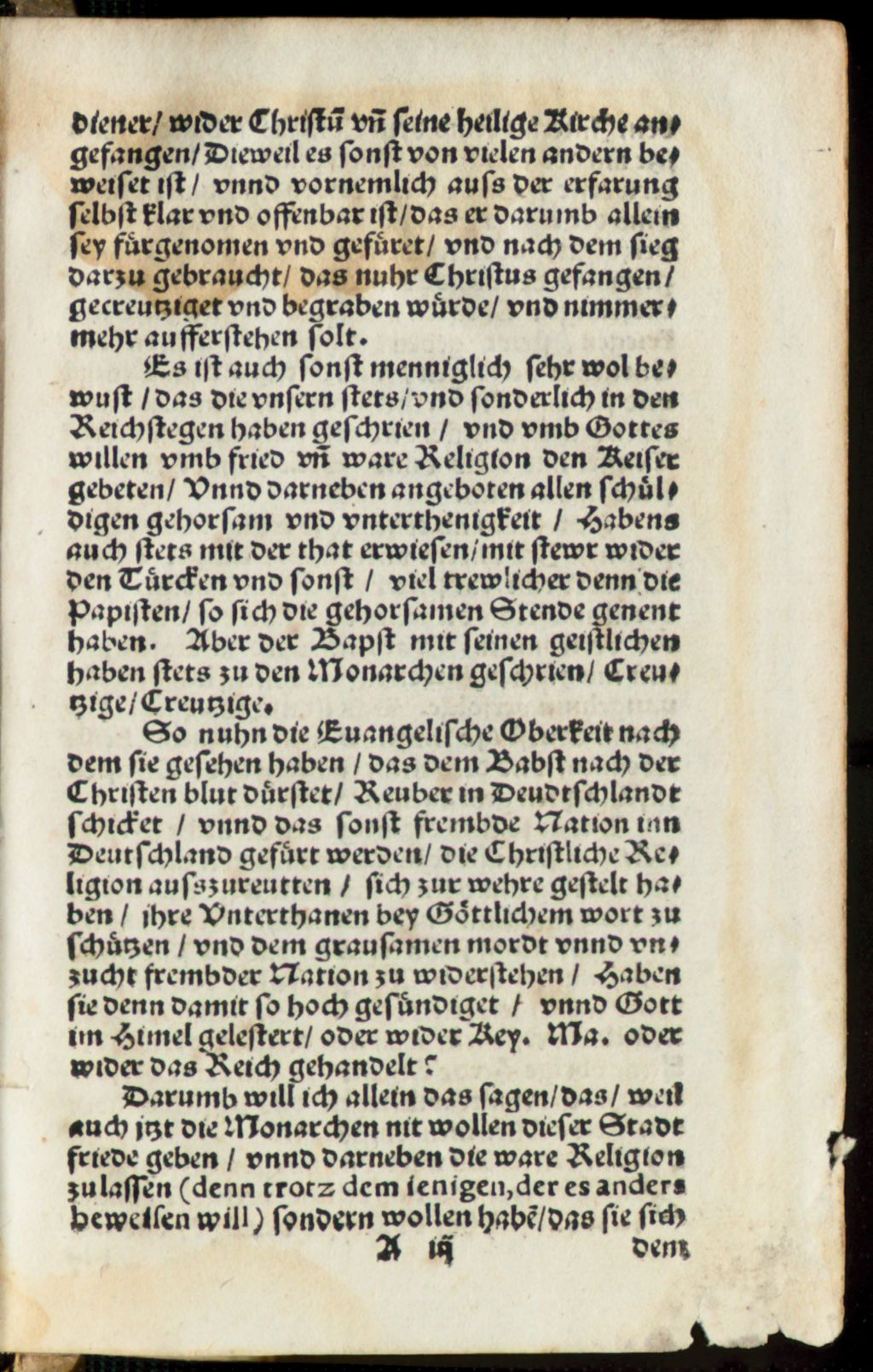Cover of Das alle verfolger der Kirchen Christi zu Magdeburgk Christi d. Herrn selbs verfolgen