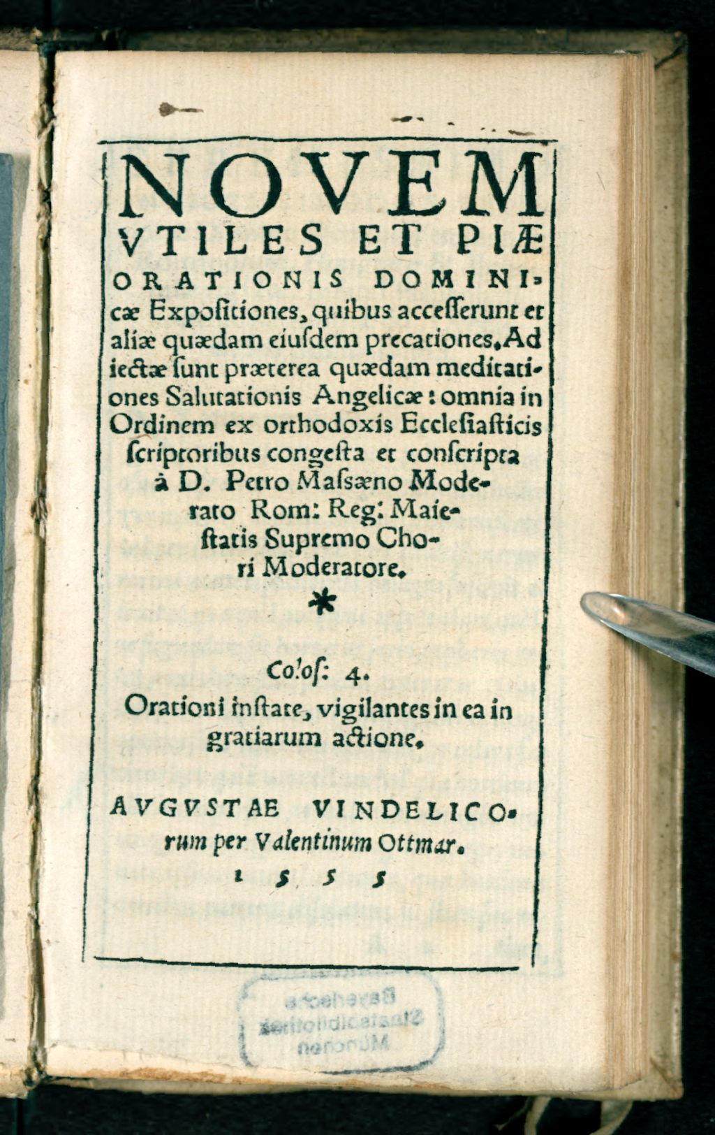 Cover of Novem utiles et piae orationis dominicae expositiones