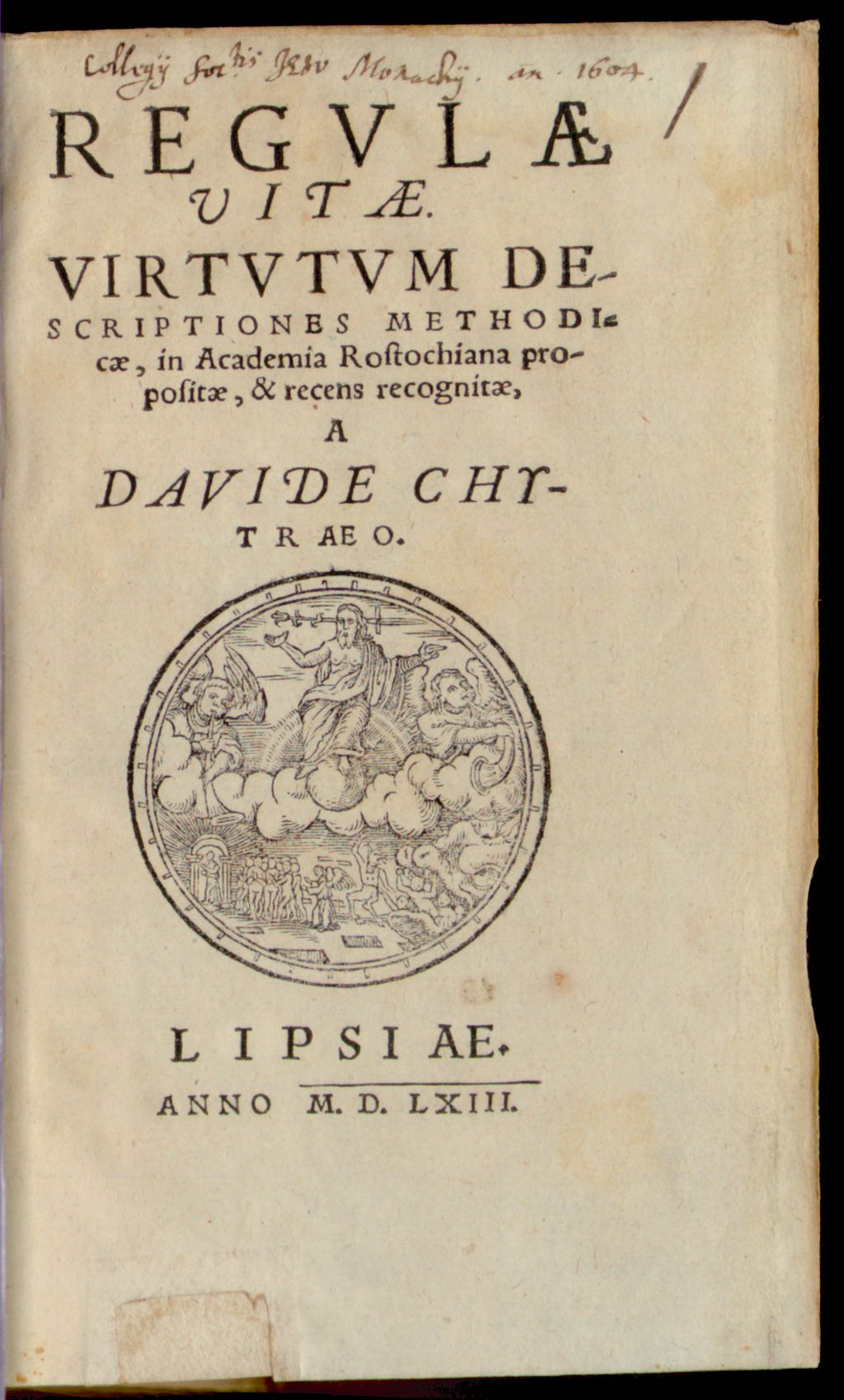 Cover of Regulae Vitae