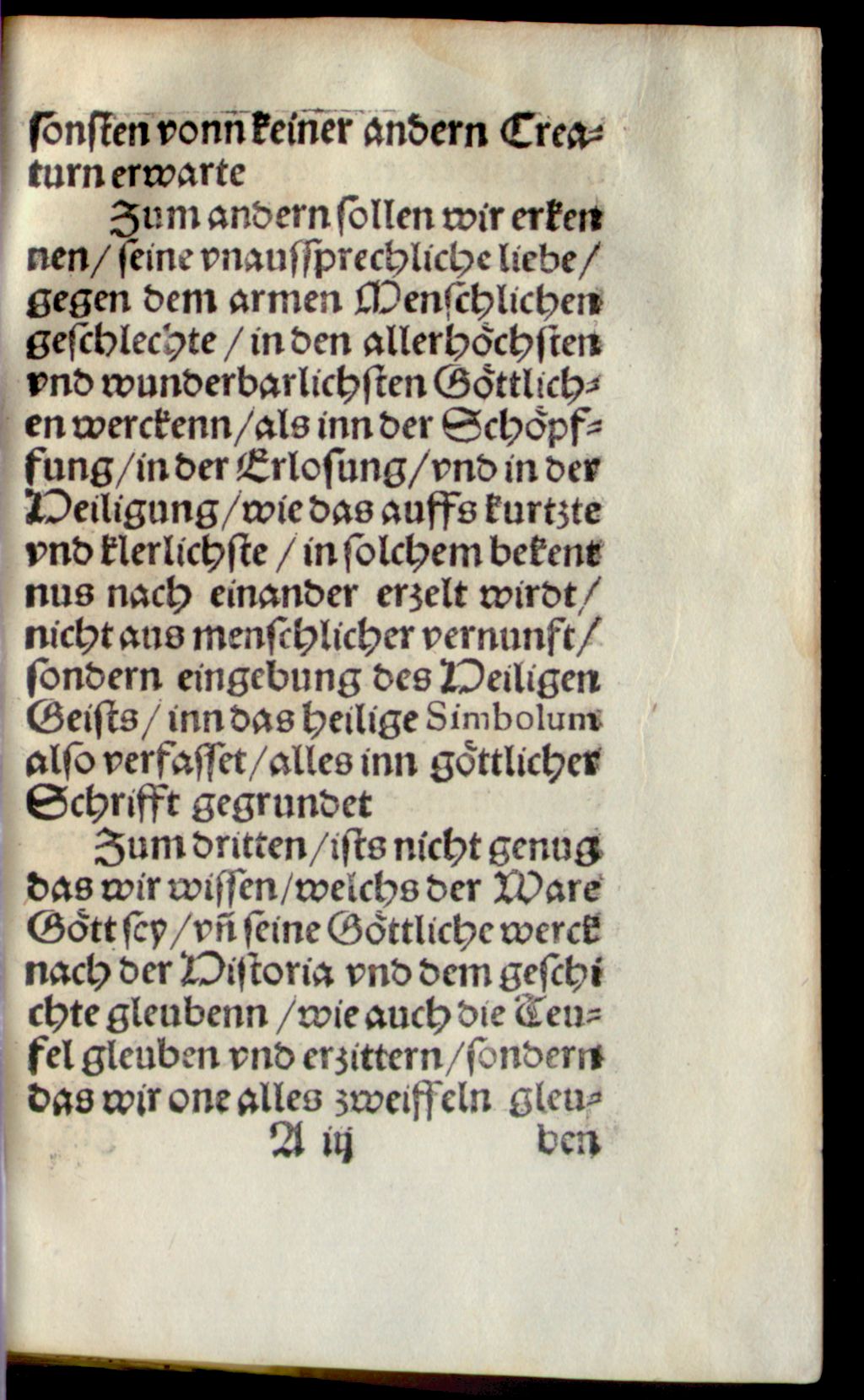 Cover of Kurtze ... Betrachtunge unsers heiligen christlichen Glaubens