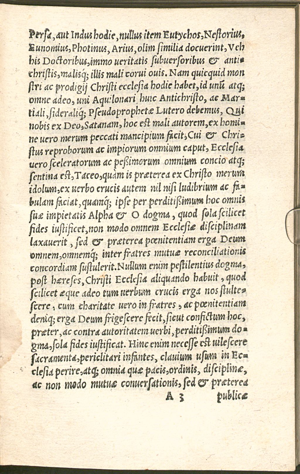 Cover of Epistolae duae Ioannis Haneri et Georgii Wicelii de Causa Luterana
