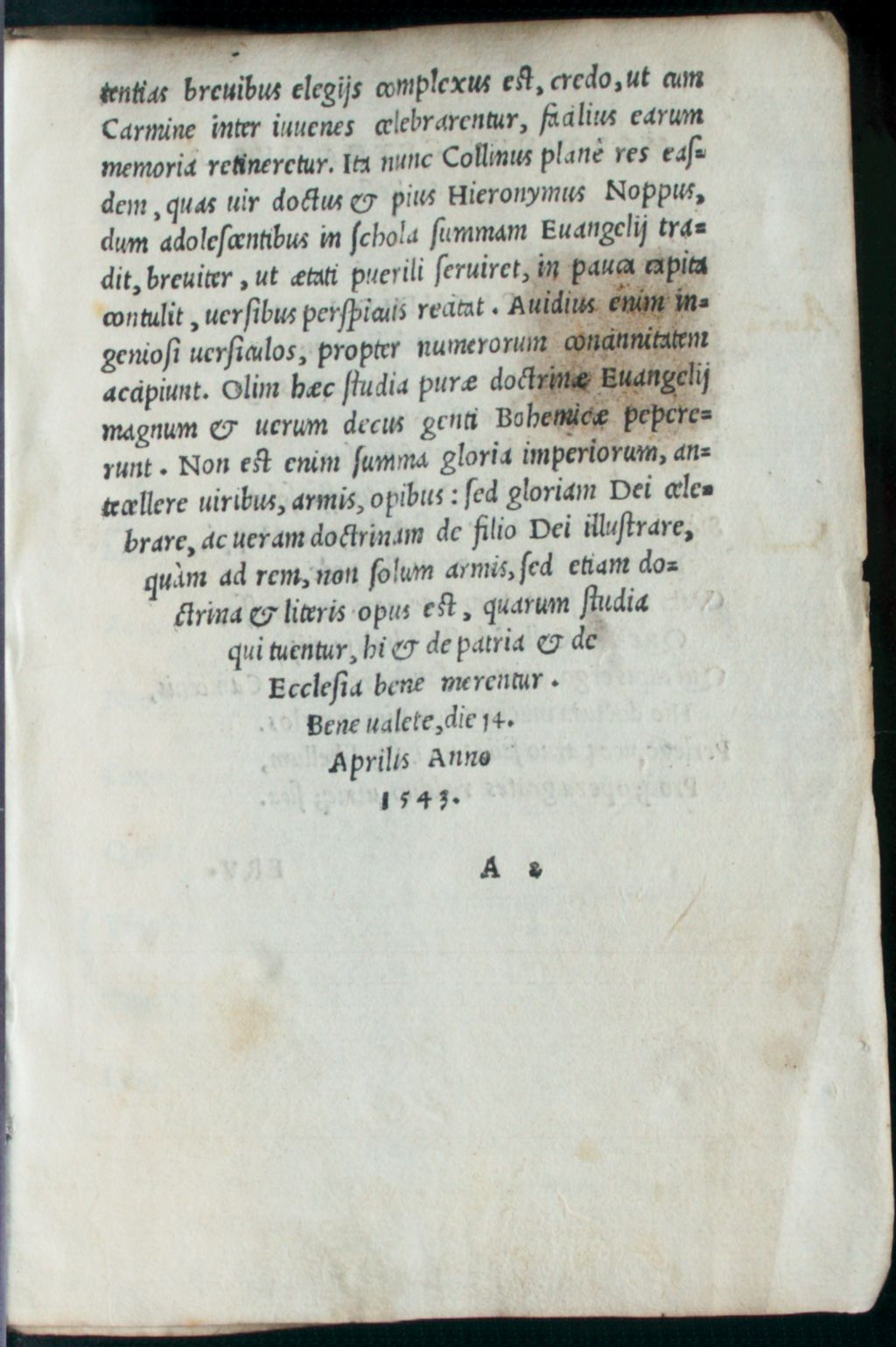Cover of De Summa christianae religionis brevia quaedam axiomata