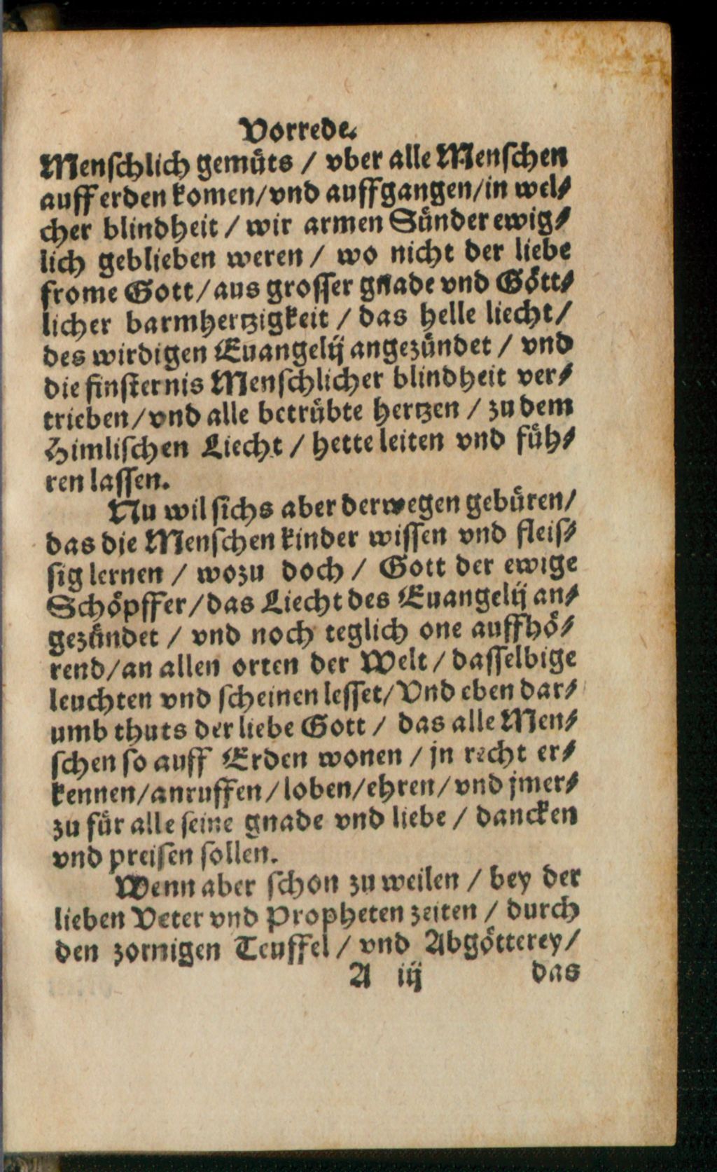 Cover of Ein tröstliche Predigt aus dem LV. Cap. des lieben Propheten Esaie