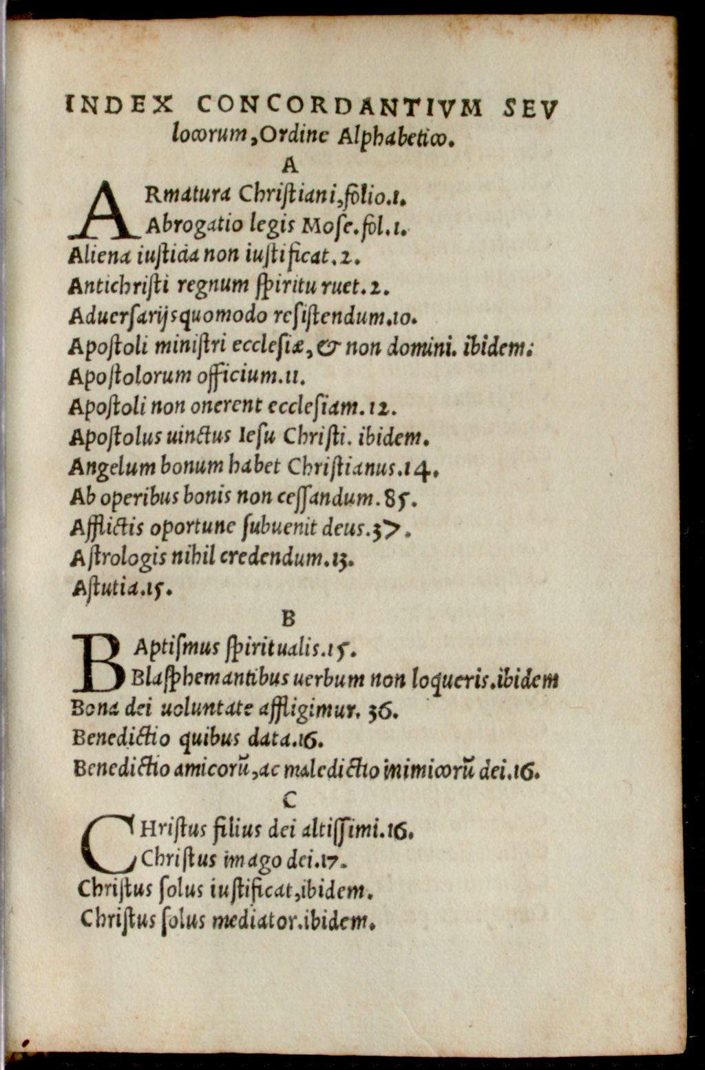 Cover of Farrago Concordantium insignium totius sacrae Bibliae