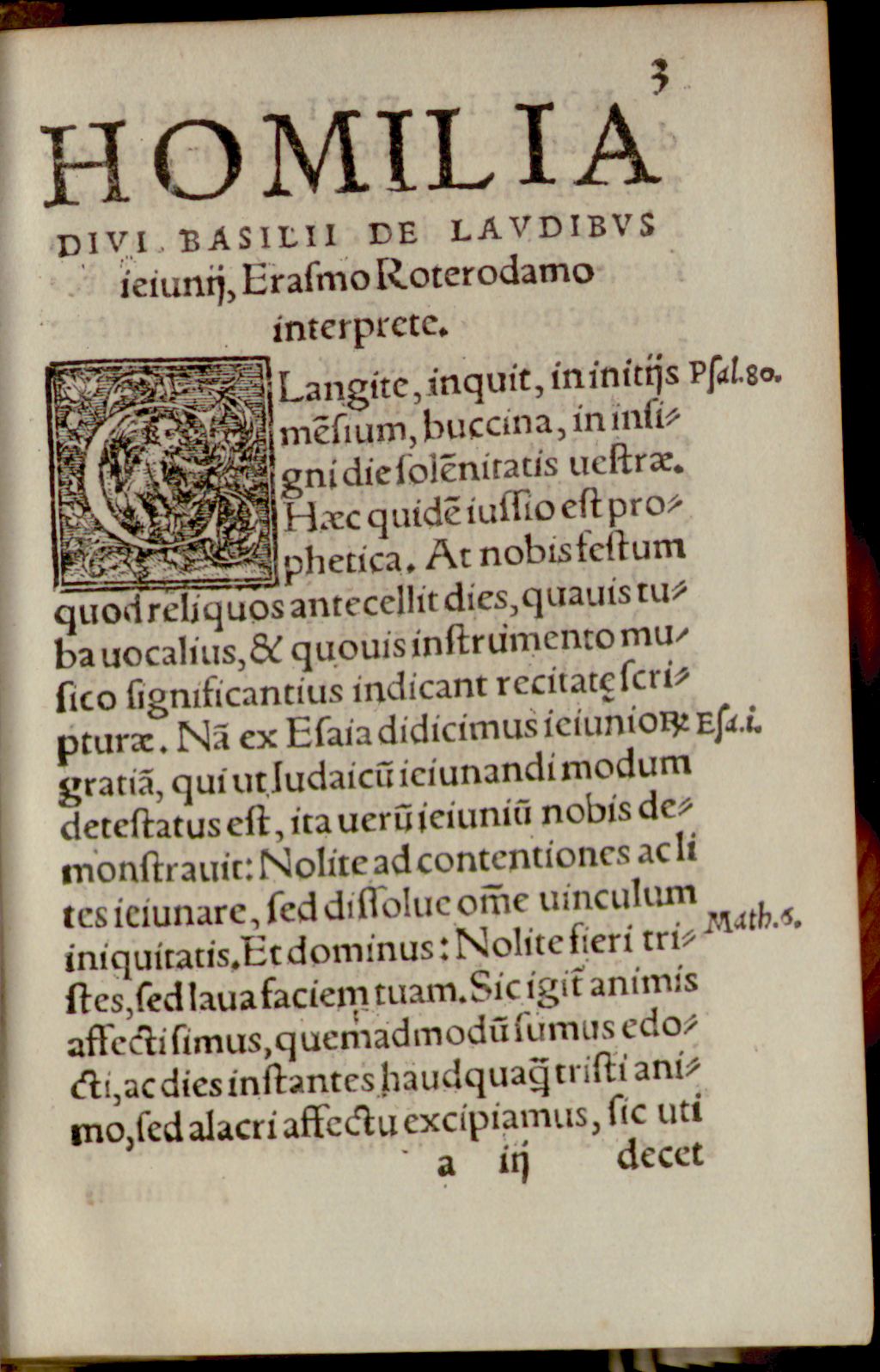 Cover of Homiliae duae de laudibus Ieiunii