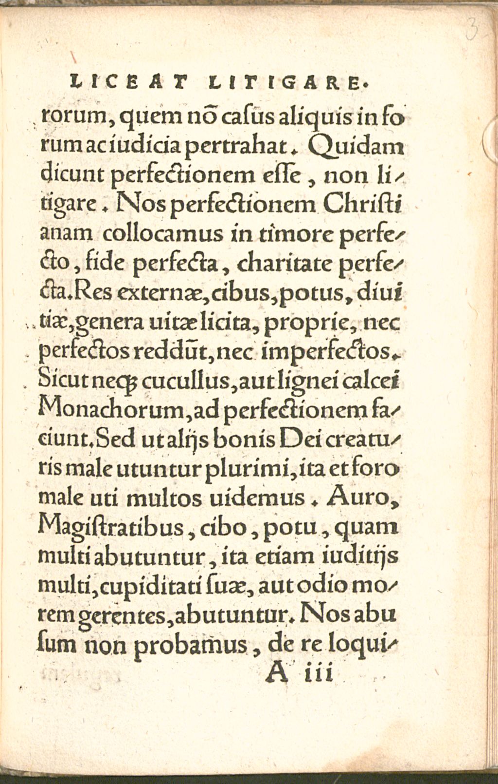 Cover of Christianis an liceat litigare in iudicio