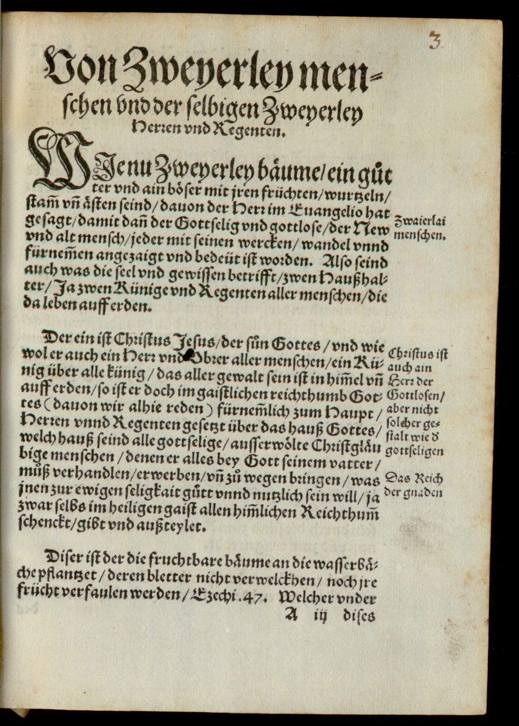 Cover of Von der Sünde unnd Gnad: Adam und Christo