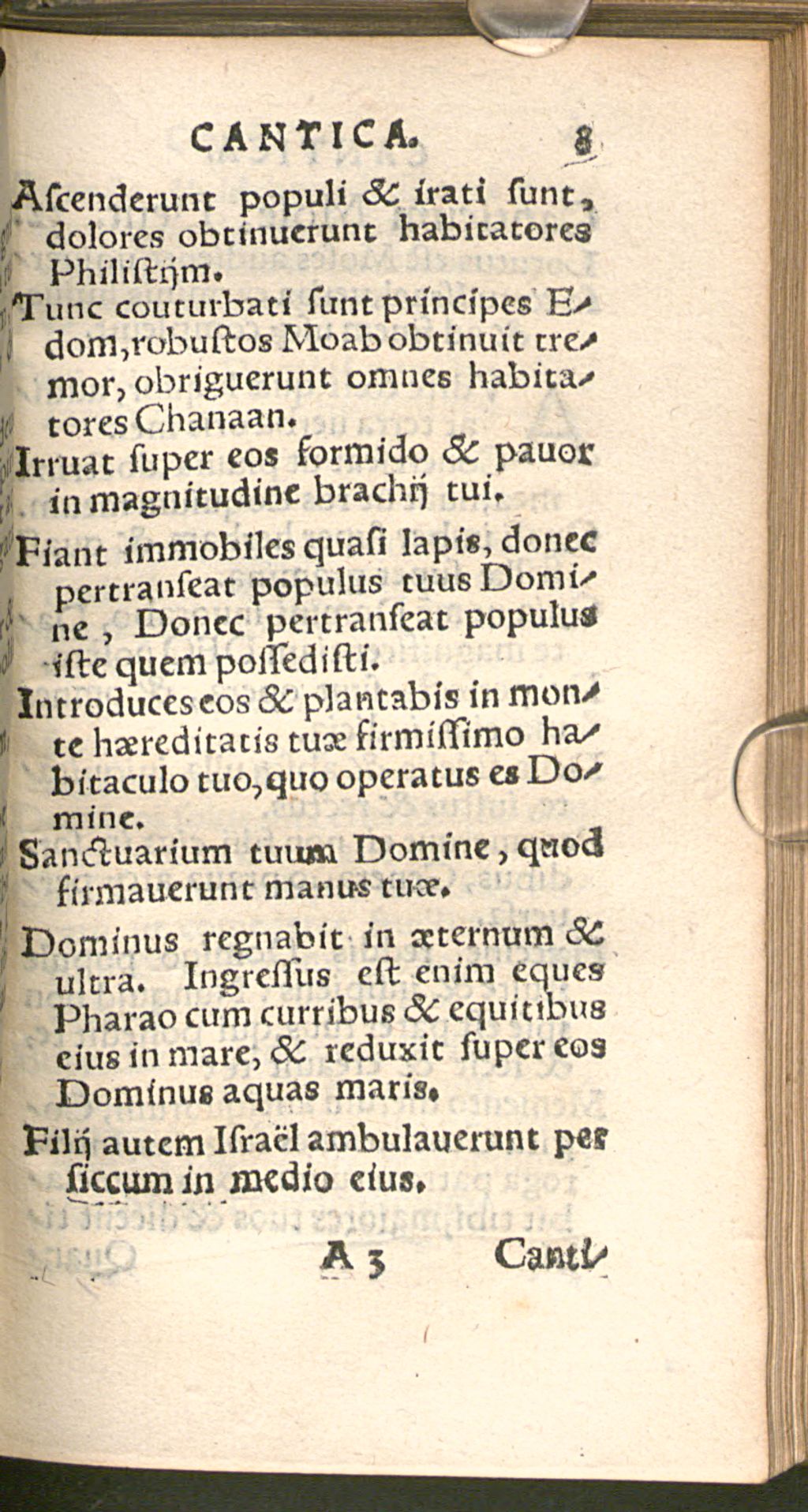 Cover of Psalmi seu cantica ex sacris litteris, in ecclesia cantari solita