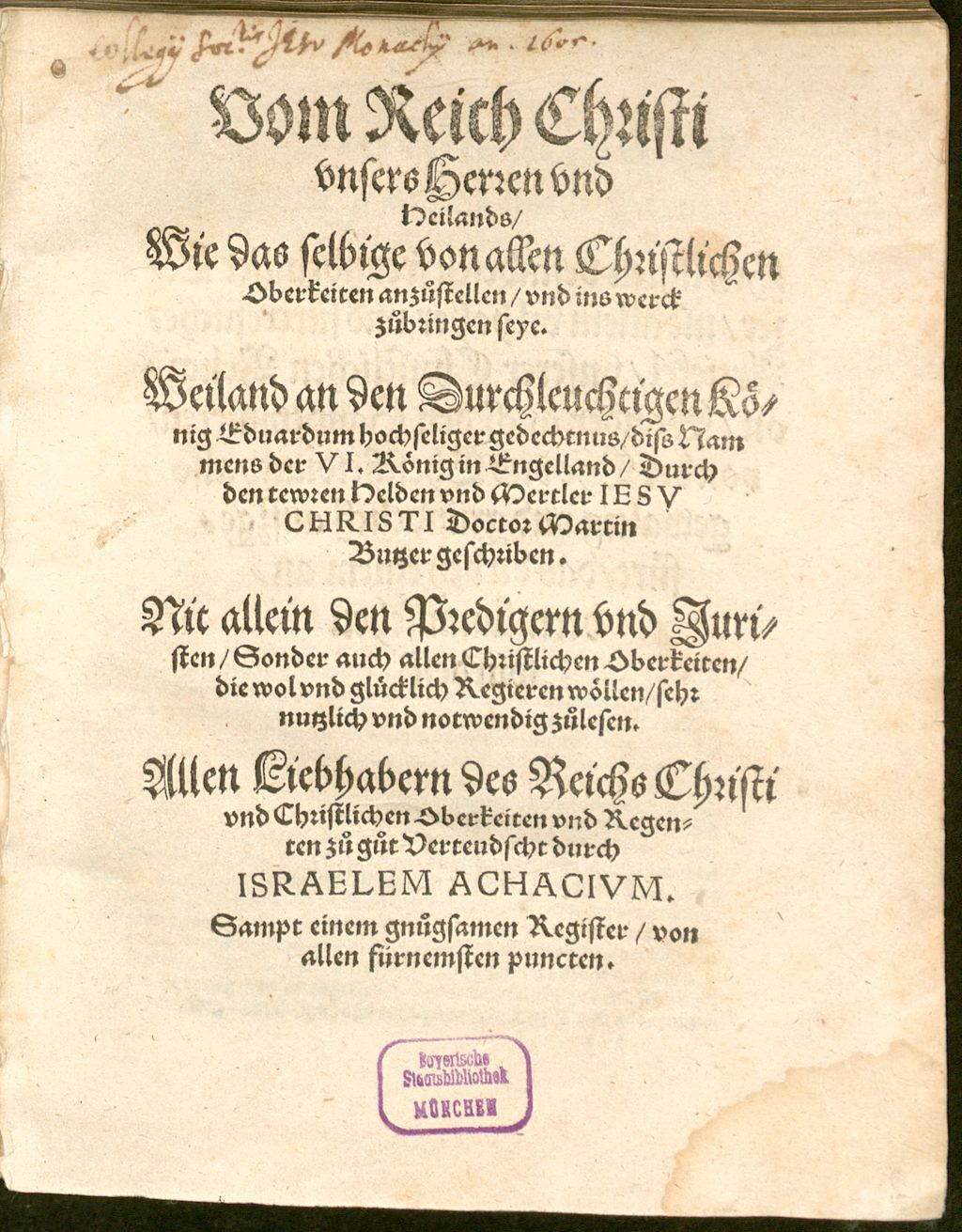 Cover of Vom Reich Christi