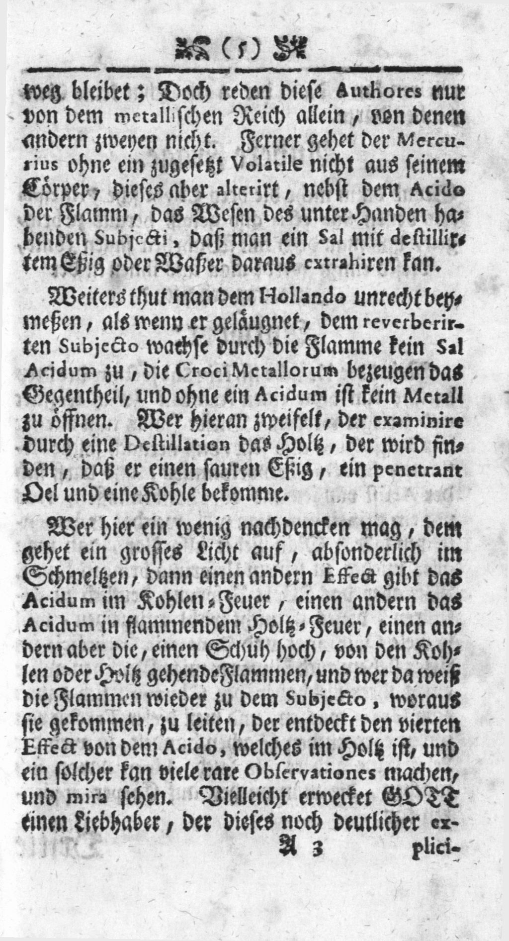 Cover of Erörterung Dreyer Chymischen Fragen, Von denen Principiis Chymicis, Sale, Sulphure & Mercurio