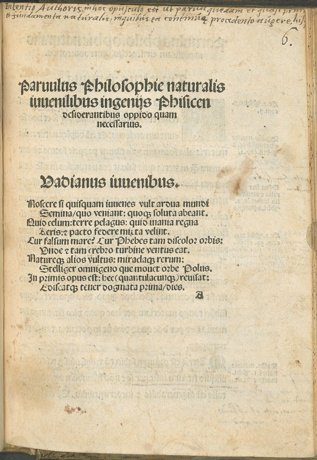 Cover of Parvulus philosophie naturalis