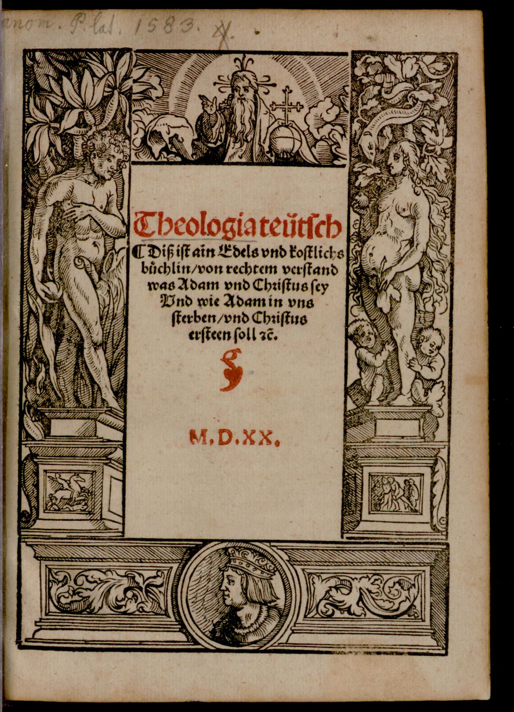 Cover of Theologia teutsch