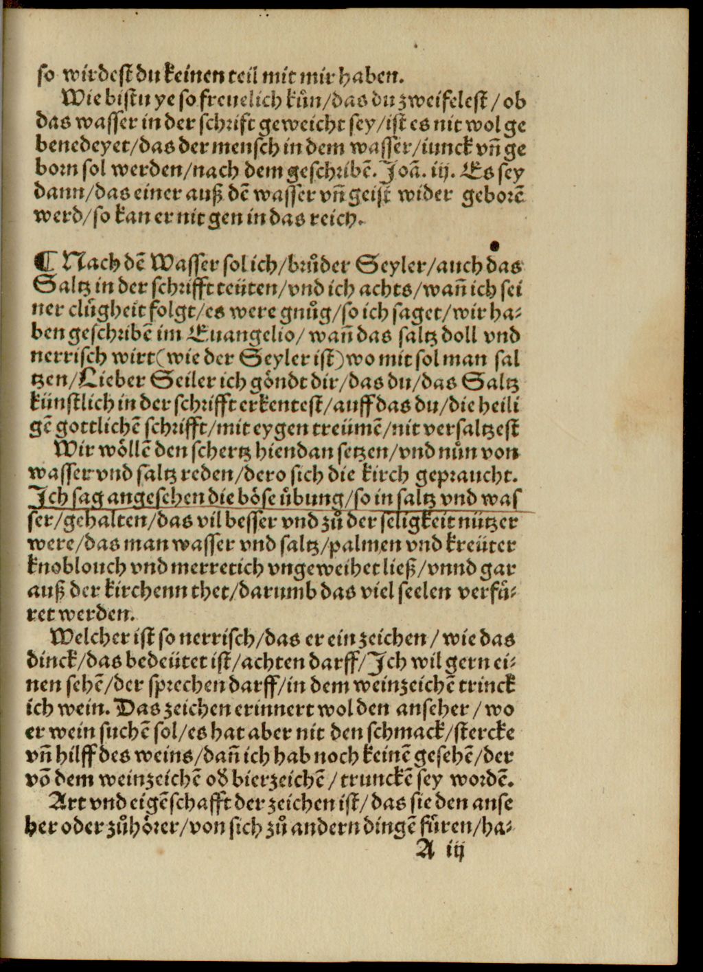 Cover of Von geweychtem Wasser vnd Saltz