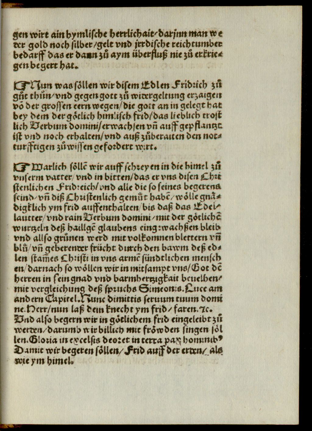 Cover of Ain Edels Schönes lieblichs Tractelin von dem rainen himlischen ewigen wort (Verbum domini) Zu lob Gott dem schöpffer Hymels vnnd Erden vnnd zu eren dem Christlichen dyener deß Göttlichen worts