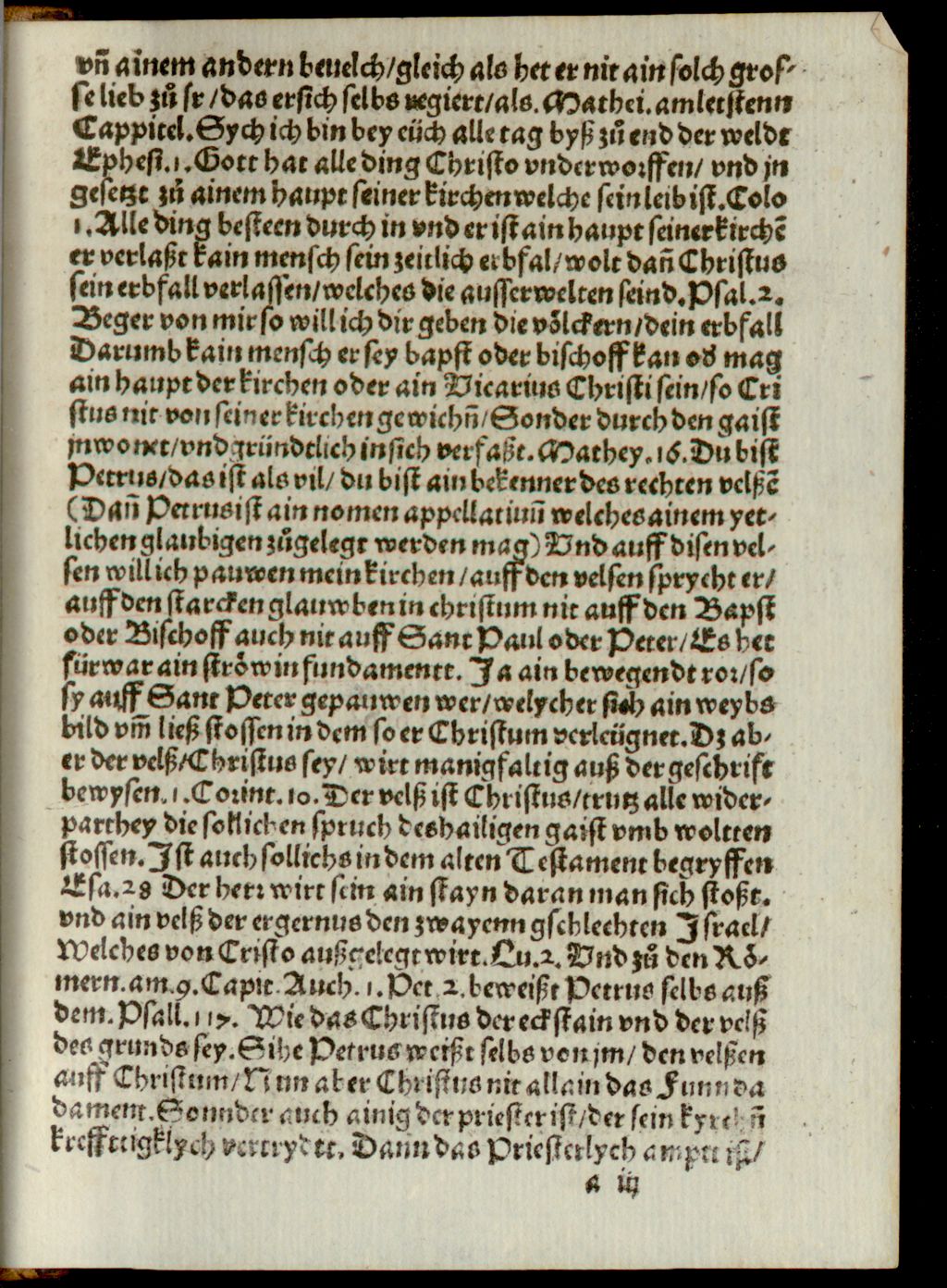 Cover of Ain Sermon zu allen Christen, von der kirche, und von irem schlüssel und gewalt, auch von dem ampt der priester