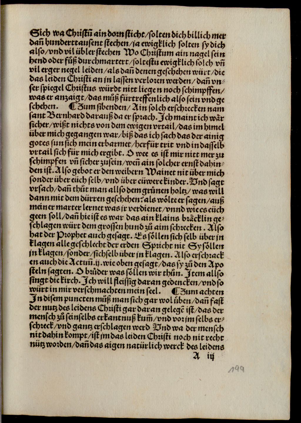 Cover of Ain Sermon von der betrachtung des hailigen leidens Christi. Doctor Martini Luther zu Wittenberg