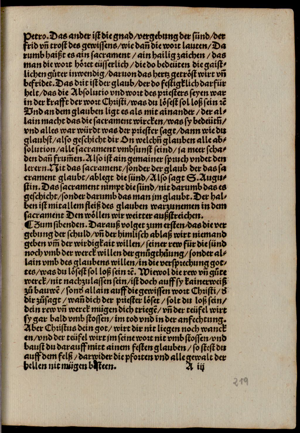 Cover of Ain Sermon von dem Sacrament der puss Doctor Martini Luther