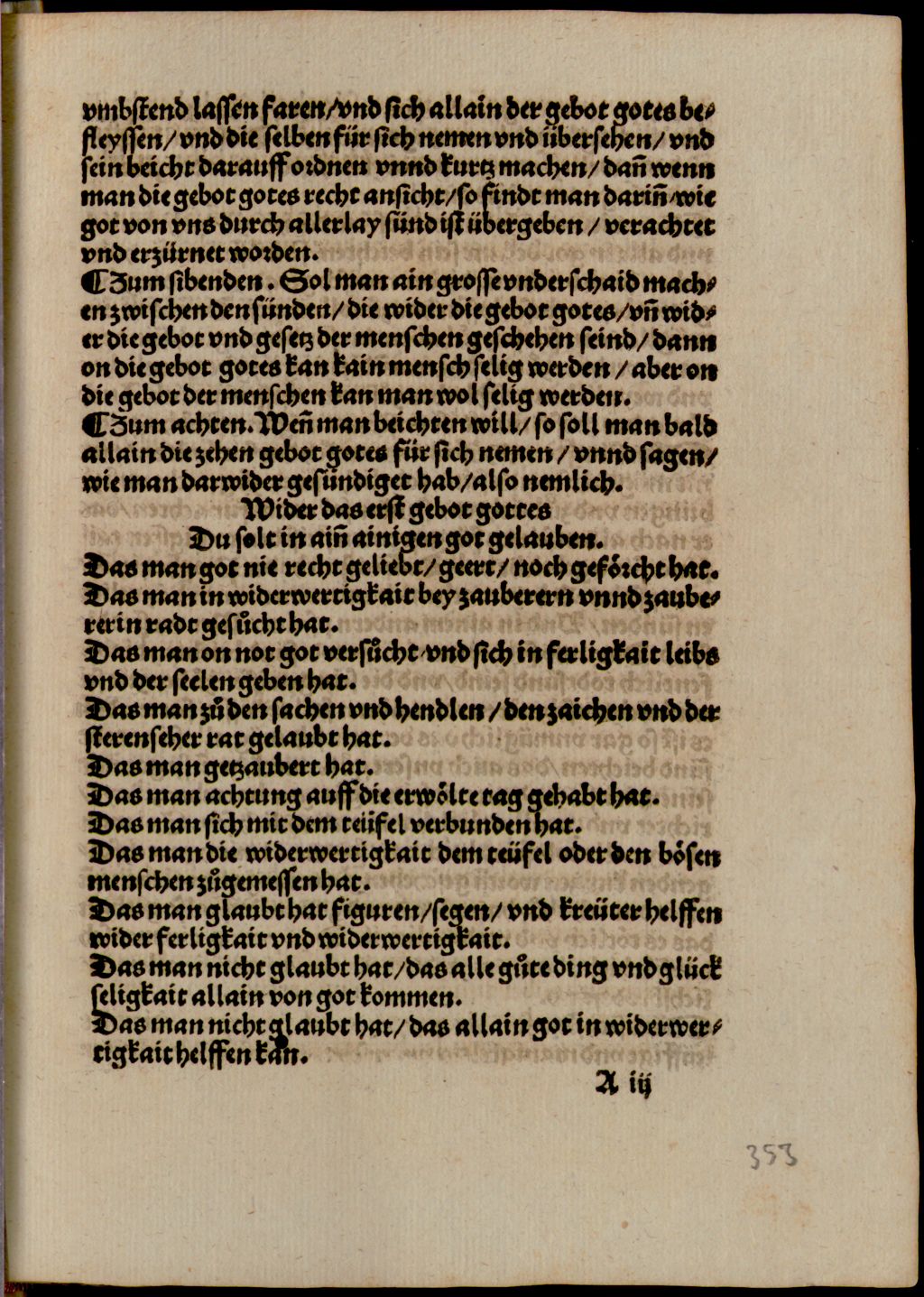 Cover of Ain kurtze vnderweysung wie man beichten sol