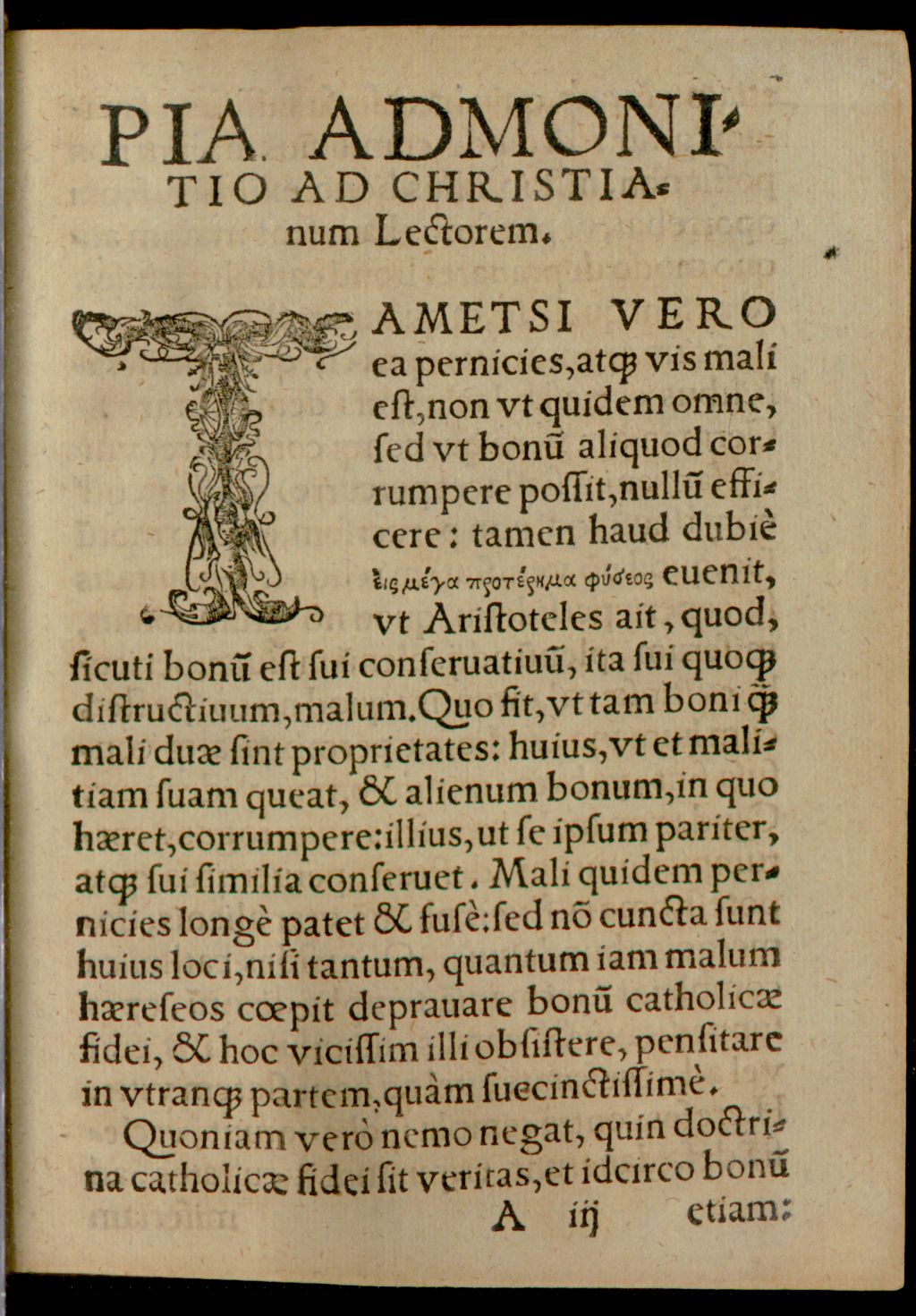 Cover of Theologiae Martini Lutheri Trimembris Epitome
