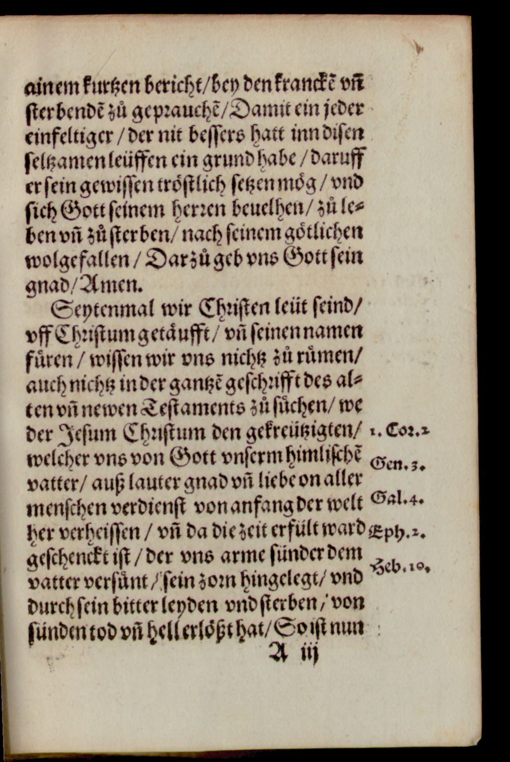 Cover of Ein kurtze underrichtung und bekantnus des glaubens ... Für die Kirch zu Eßlingen