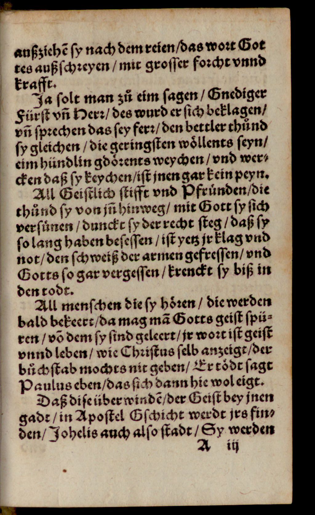 Cover of Ein neuwe Zeitung und spiegel aller Geistlichkeit