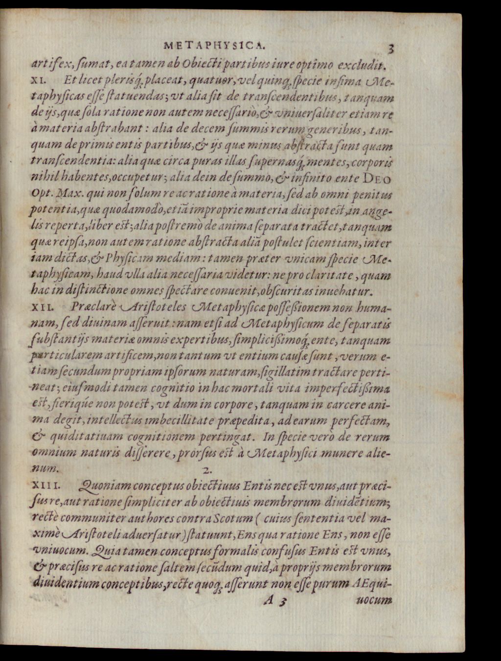 Cover of Dispvtatio Metaphysica , Physica, Logica