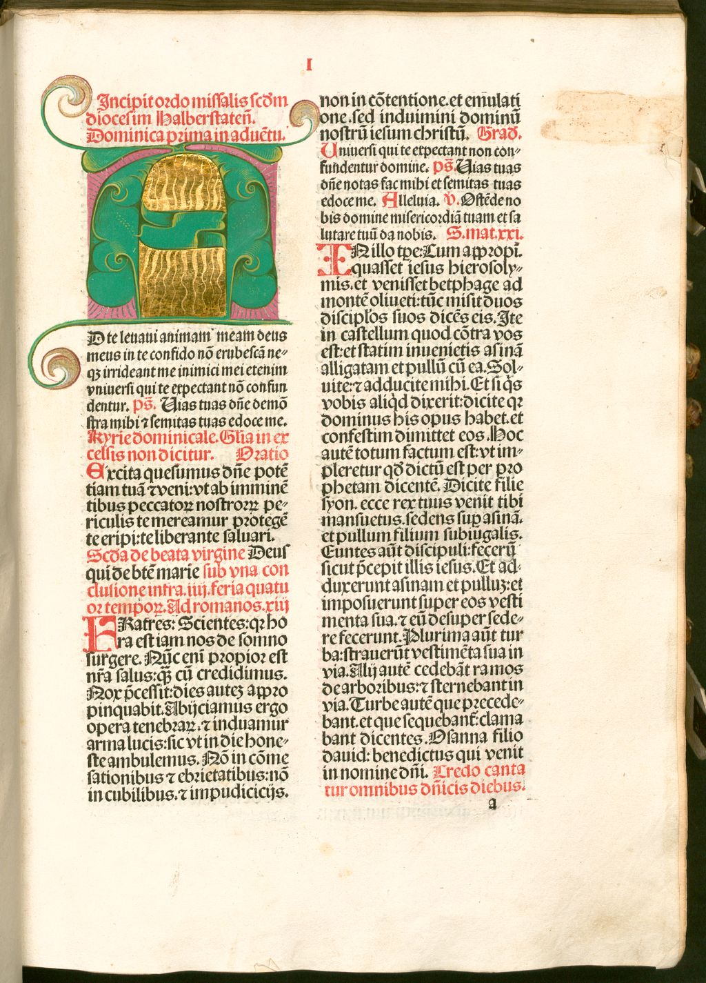 Cover of Missale Halberstatense