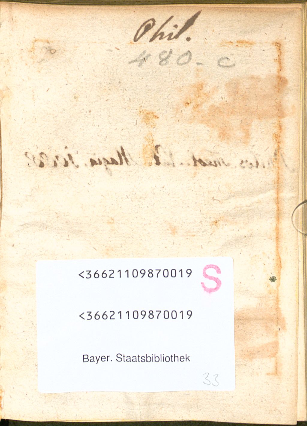 Cover of Avgvstini Niphi Medices, Philosophi Suessani, de Auguriis Lib. II