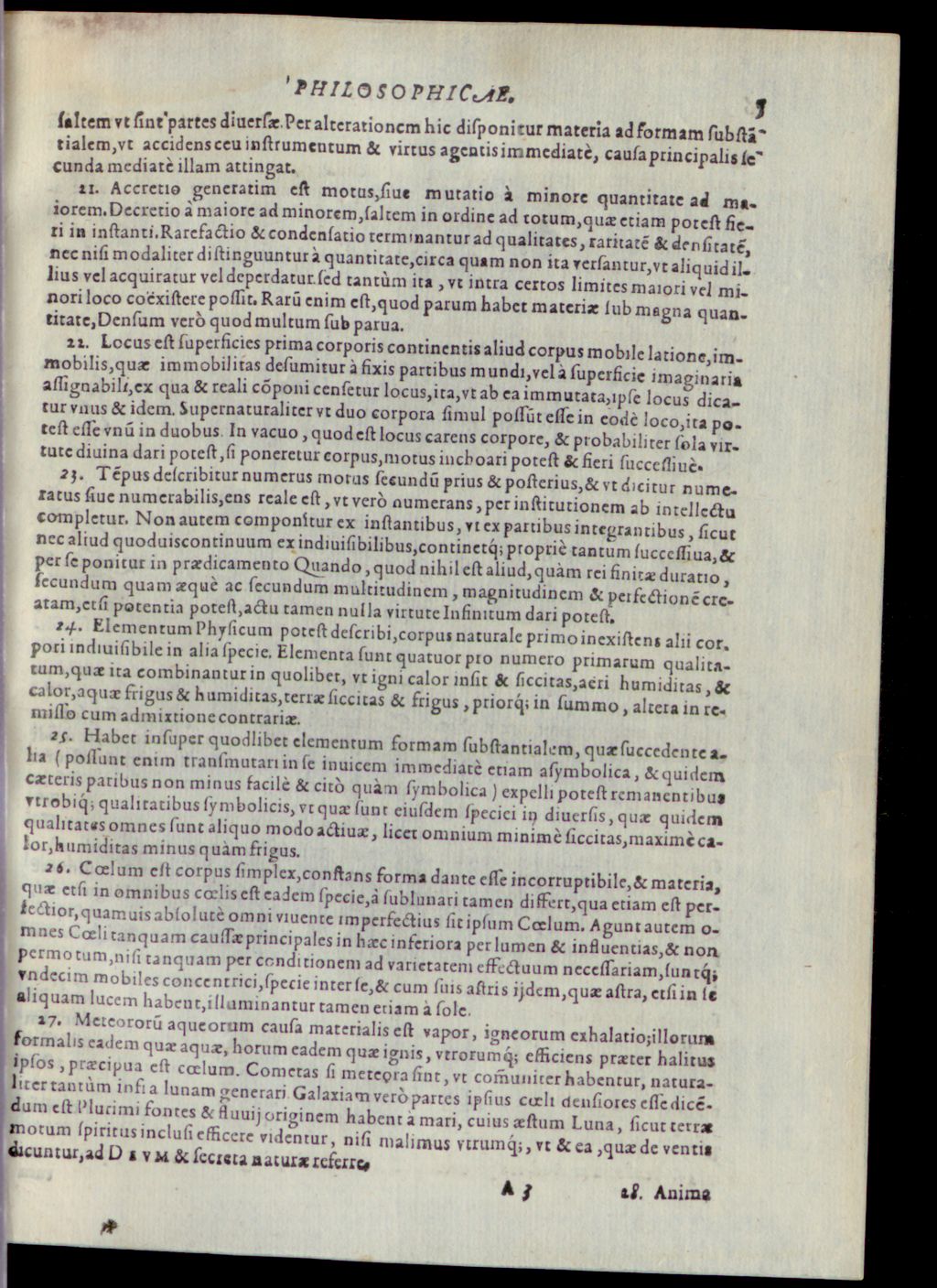 Cover of Theses Philosophicae Ex Logica, Physica & Metaphysica , In Celebri Et Catholica Academia Ingolstadiensi Circa finem cursus Philosophici die V. Iulii ad publicam disputationem propositae. Anno M.DCII