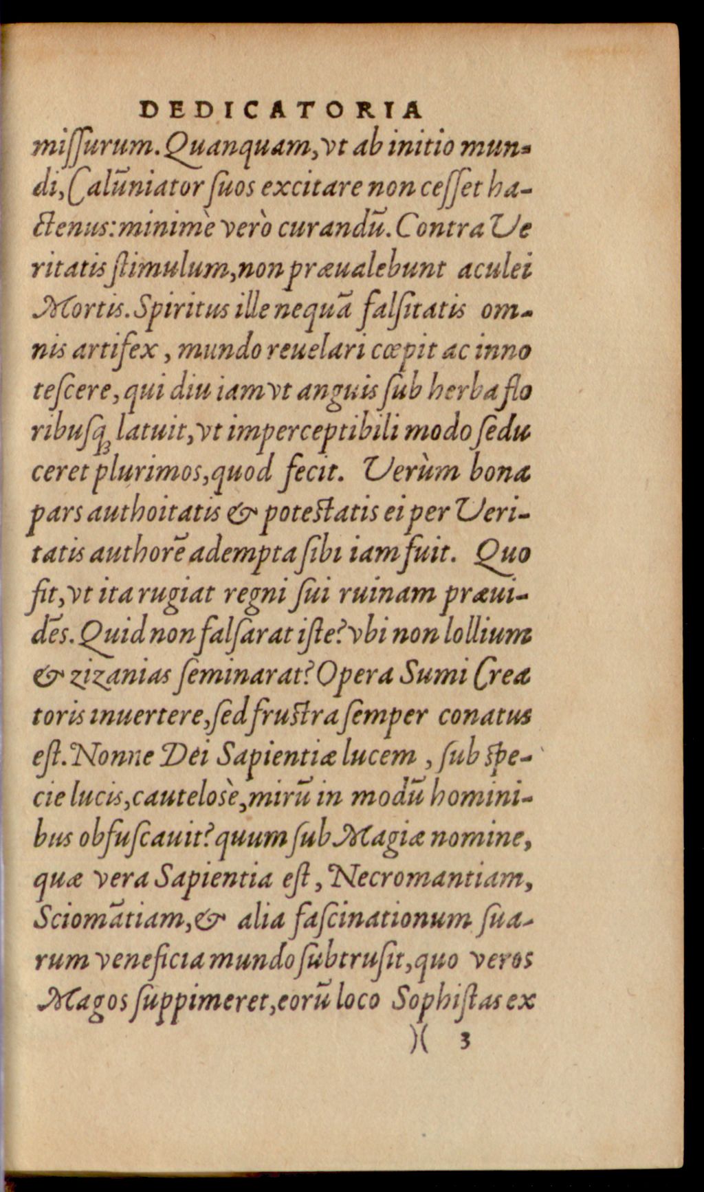 Cover of De summis naturae mysteriis libri tres