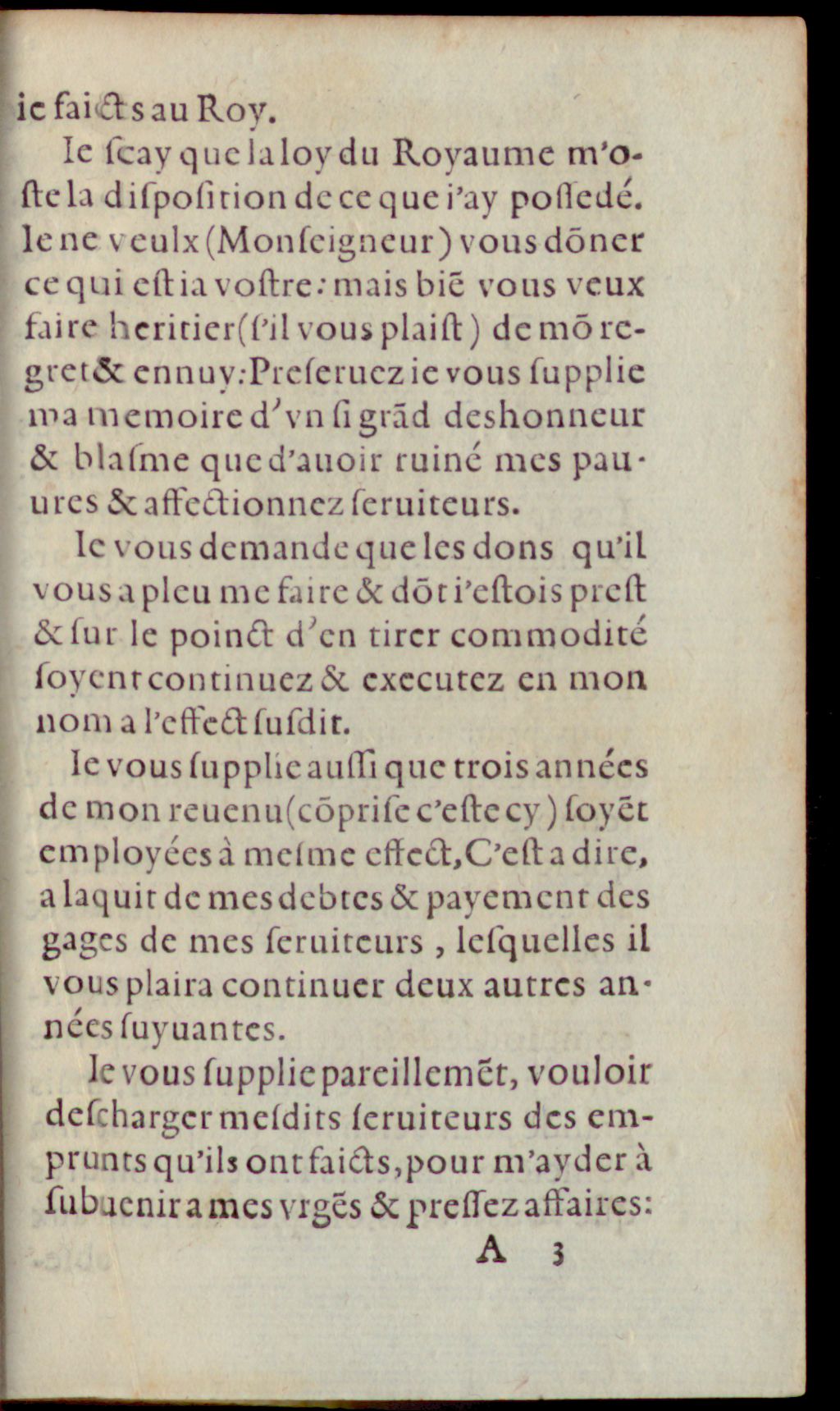 Cover of Testament codicil et dernière volonté de M. le Duc d'Anjou