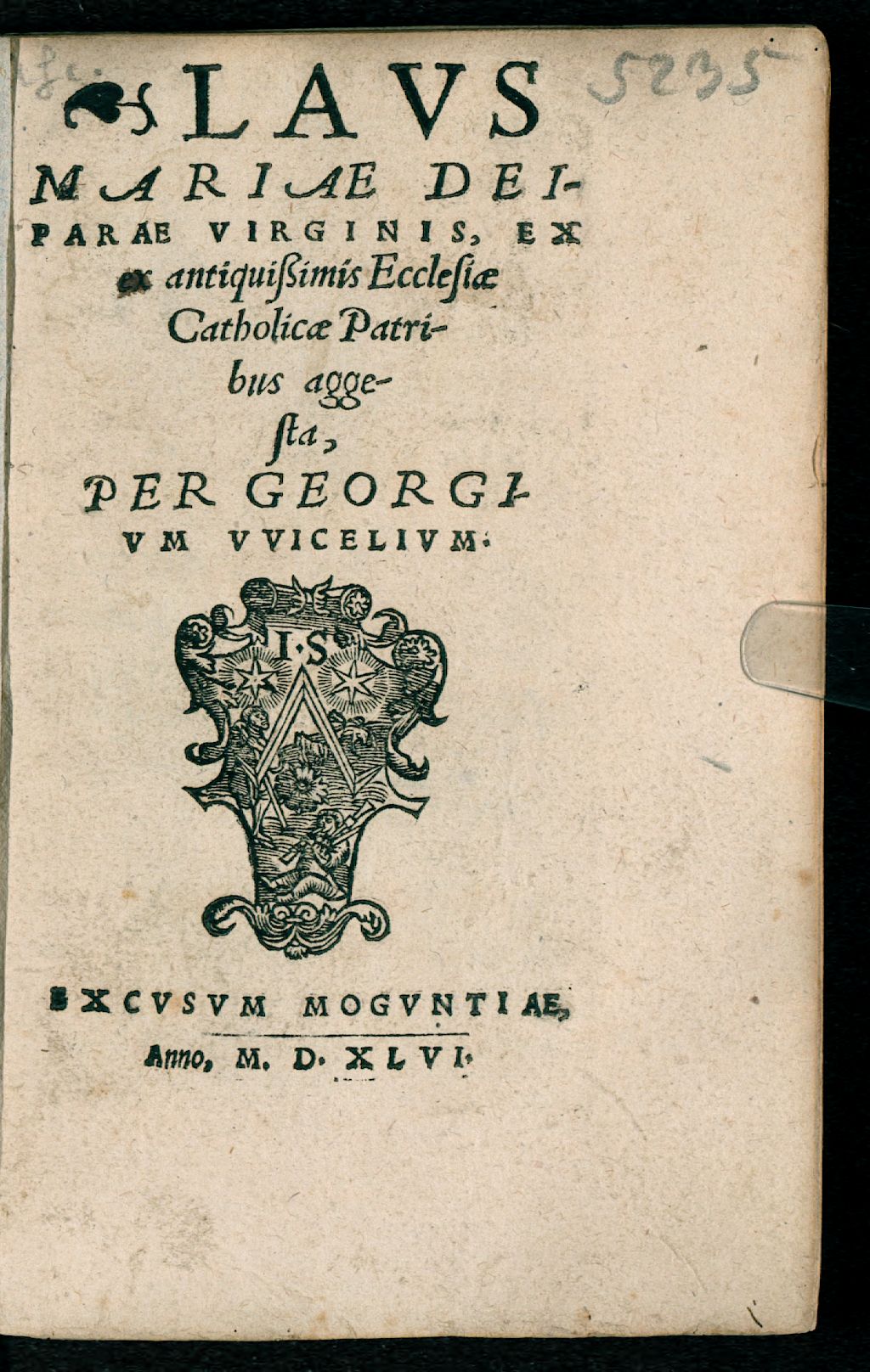 Cover of Lavs Mariae Deiparae Virginis