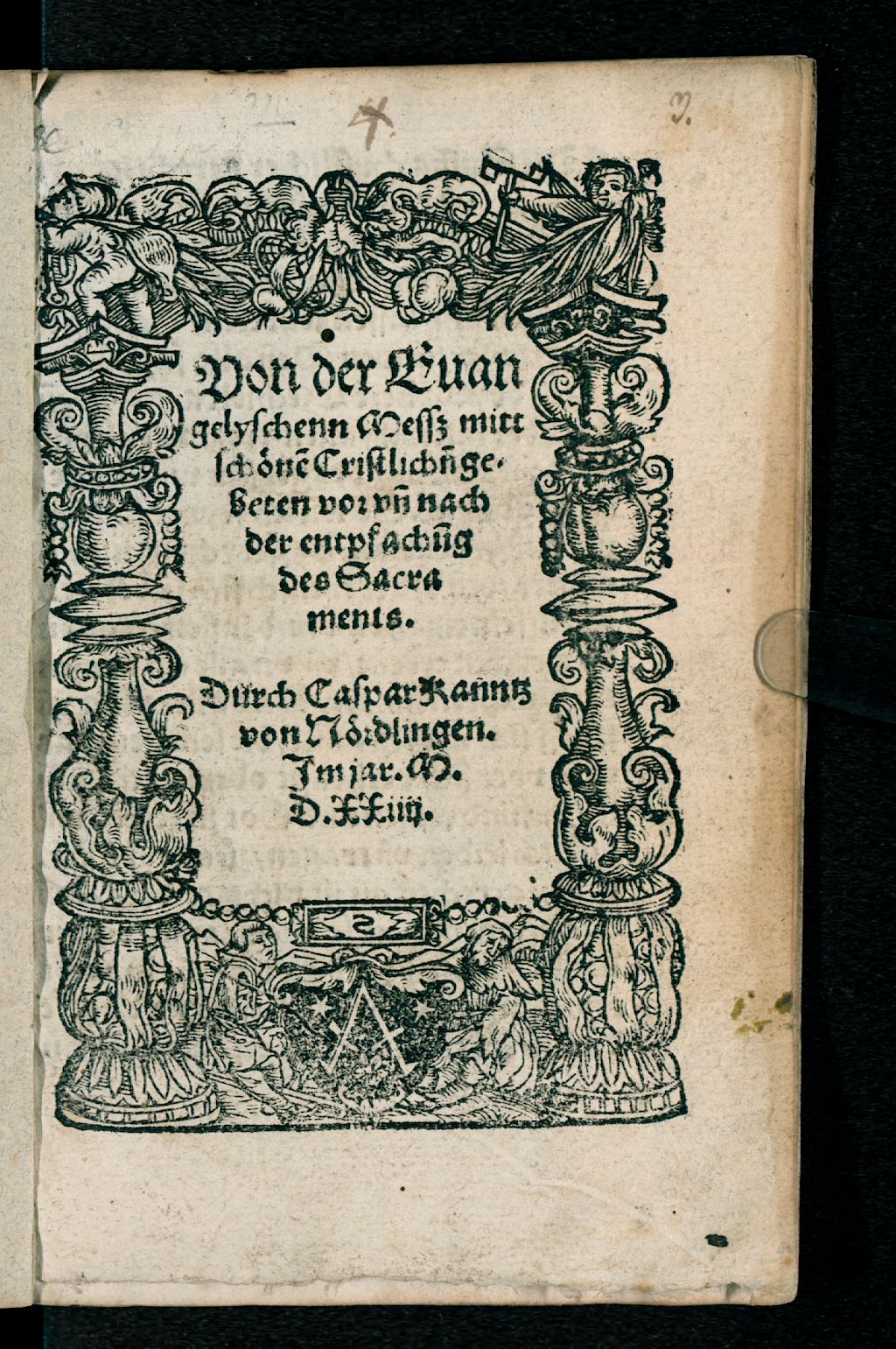 Cover of Von der Euangelyschenn Messz