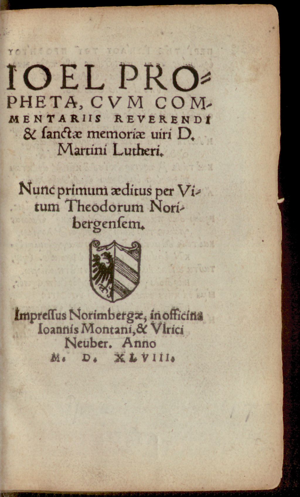 Cover of Ioel Propheta