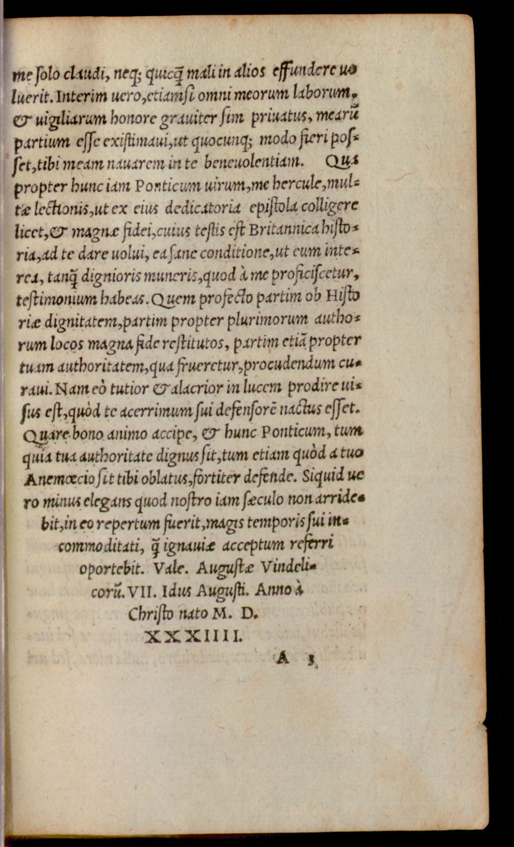 Cover of Pontici Virvnnii Viri Doctissimi Britannicae Historiae libri VI