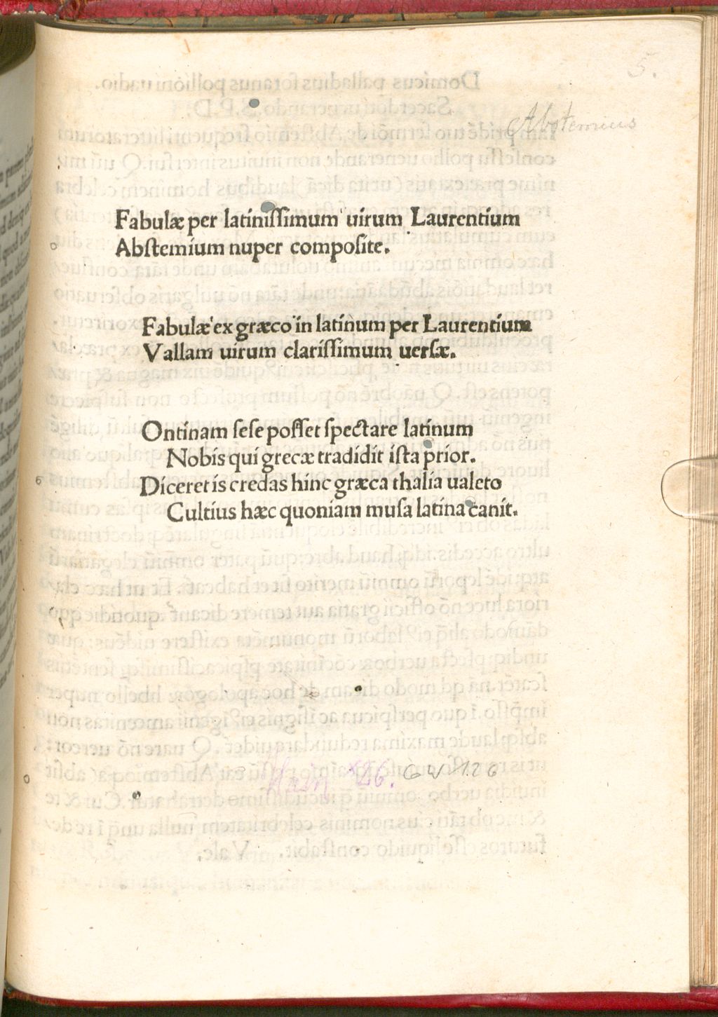 Cover of Fabulae